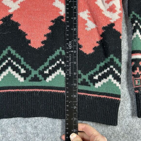 Aldomartins Nieves Sweater Multicolored Geometric Medium (12) Wool/Alpaca Z231-2 - Picture 8 of 8